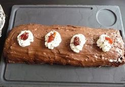 Bûche de Noel façon forêt noire - Alexandra A.