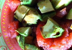 Salade Avocat et pamplemousse - Karen B.