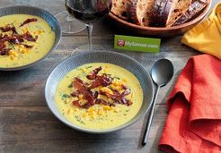 Velouté de Maïs et viande des grisons - SIDI BRAHIM