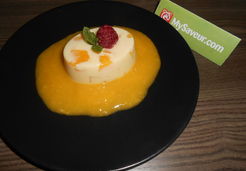 Crème anglaise gélifiée à la mangue - Katia P.