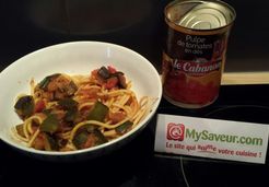 Spaghetti ratatouille cajun - Chrystel L.