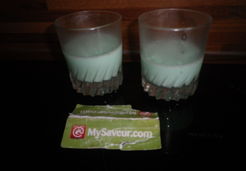 Panna cotta menthe et pippermint - Christiane C.