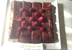 Moelleux chocolat framboise - Veronique C.