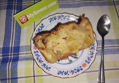 Gâteau aux pommes sans oeufs - Adèle C.
