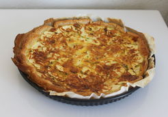 Tarte aux courgettes, tomates et lardons - Gwladys G.