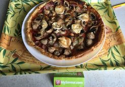 Pizza jambon mozzarella - Laura C.